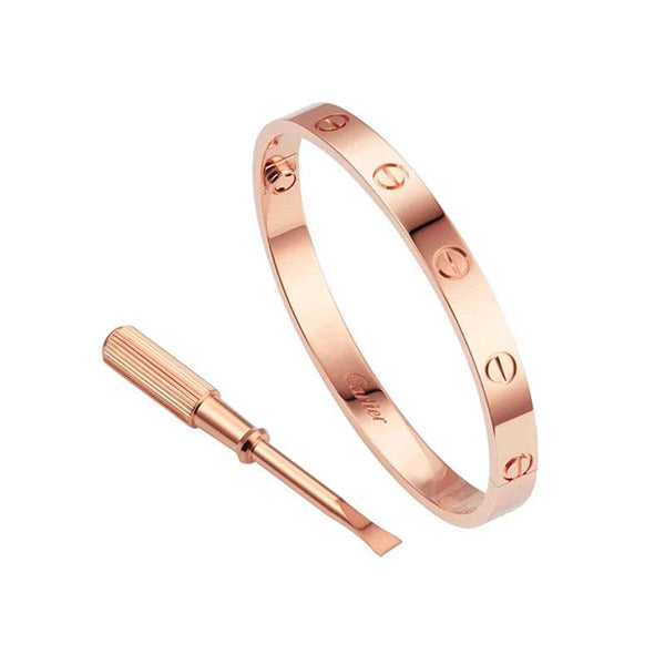 Cartier 6.1mm 18K rose gold LOVE - Velouré