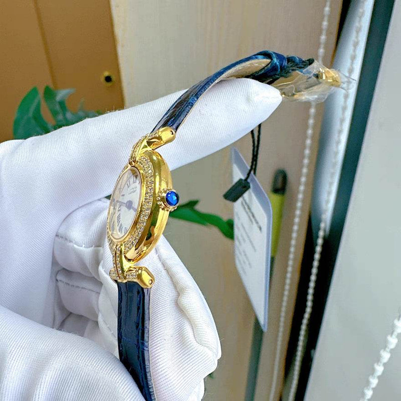 CARTIER
Watch Rear Diamond - Velouré