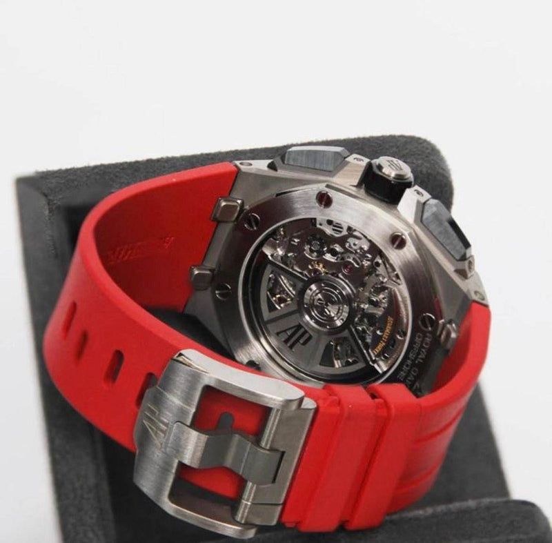 Audemars Piguet AP43 ROOC Blue Dial
Rhodium Chrono Titanium - Velouré