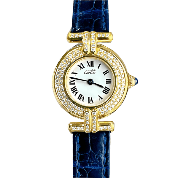 CARTIER
Watch Rear Diamond - Velouré